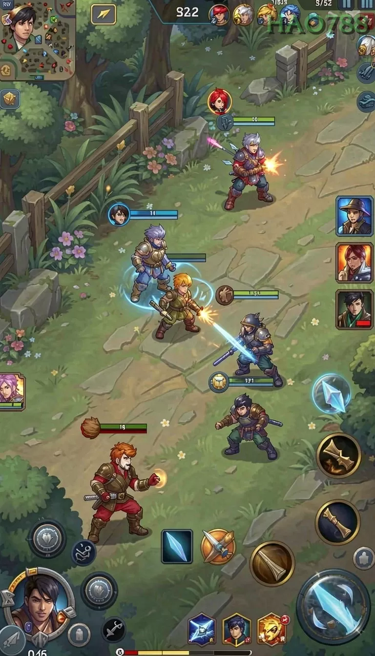 Galeri pratinjau visual hao788 build APK resmi terbaru